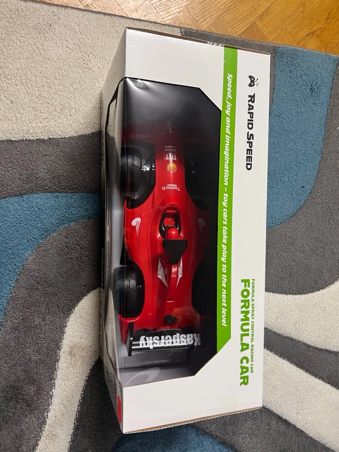 Röd Rapid Speed Formula Car - 2