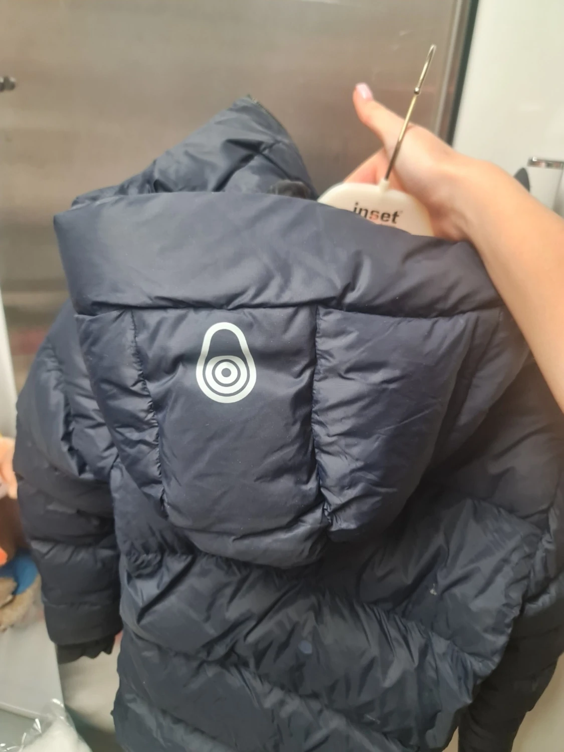 Mörkblå Sail Racing dunjacka S - 1