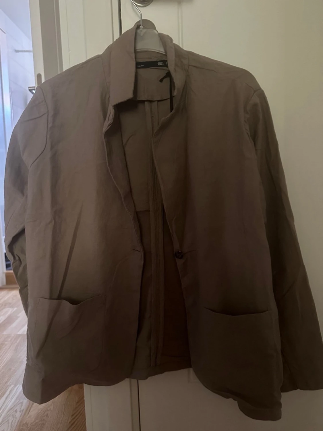 Beige kavaj från Lager 157 stl M - 1