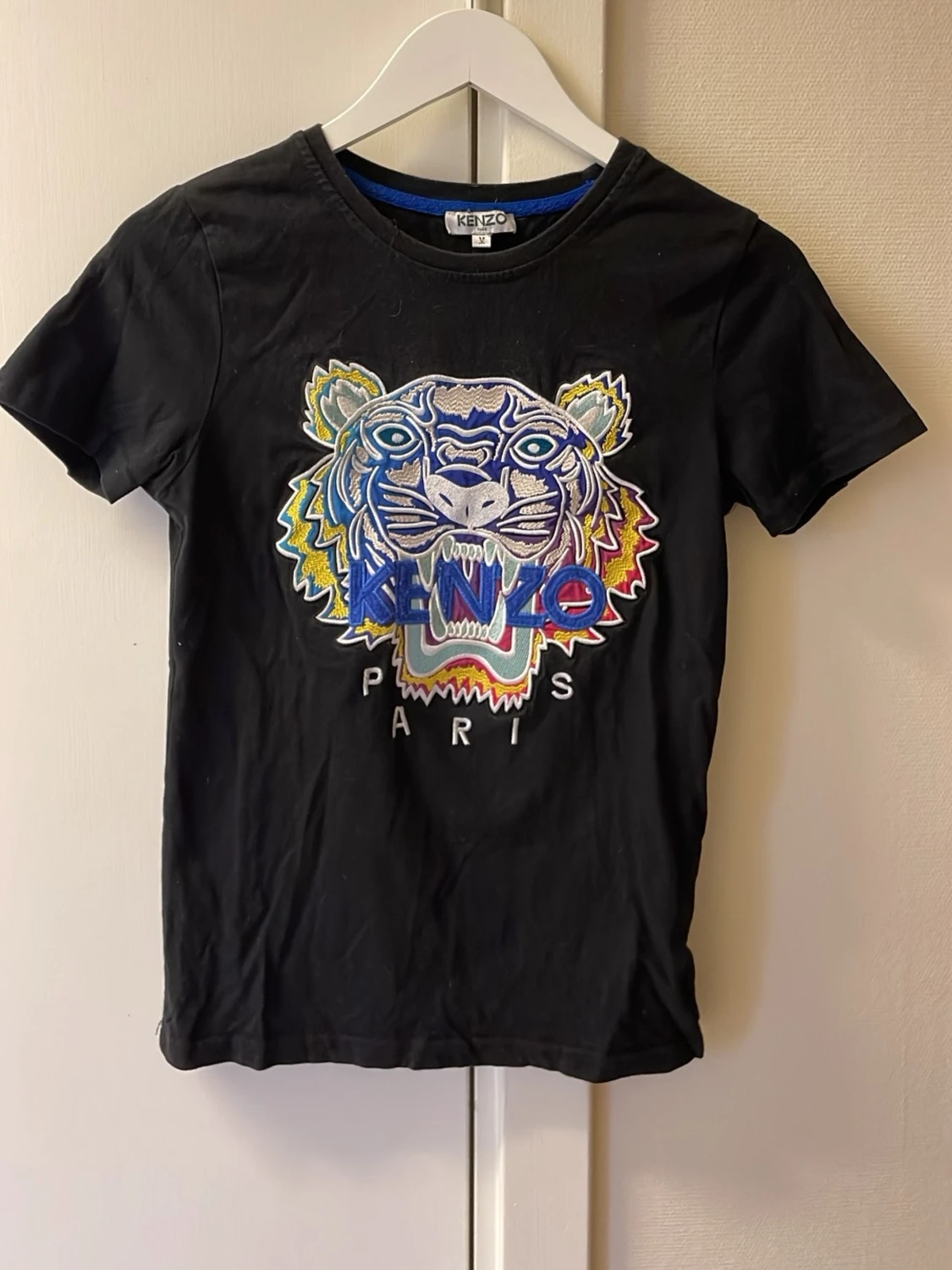 Svart Kenzo t-shirt med tigertryck