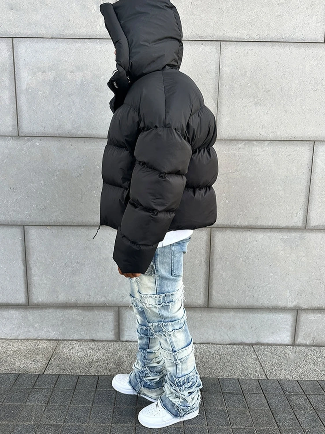 Svart pufferjacka från NVLTY - 2