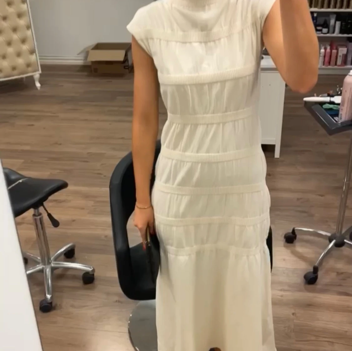 Vit långklänning från Wera - 2