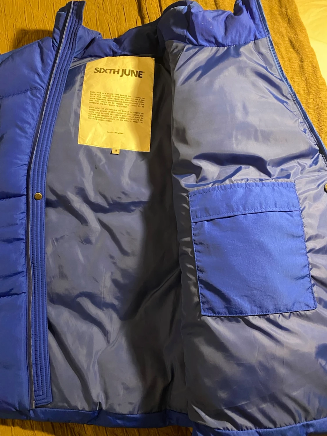 Blå dunväst från Sixth June M - 1