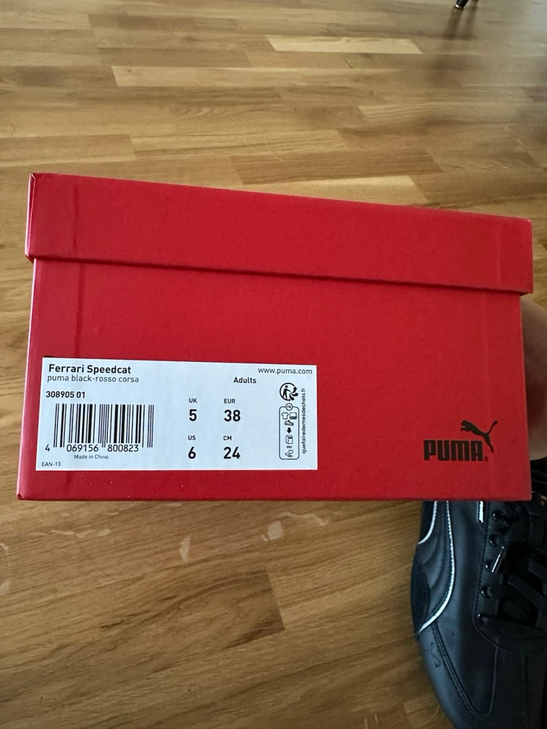 Svarta Puma Ferrari sneakers - 5