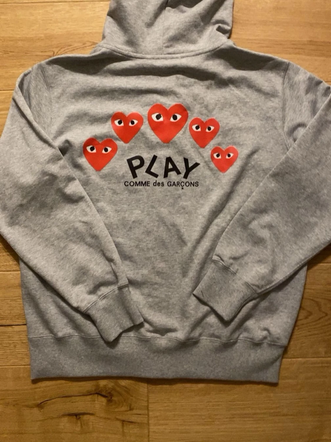 Grå hoodie från Comme des Garçons - 4