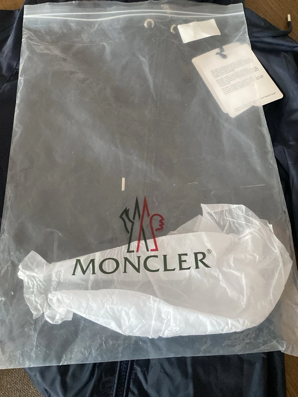 Marin blå windbreaker - 6