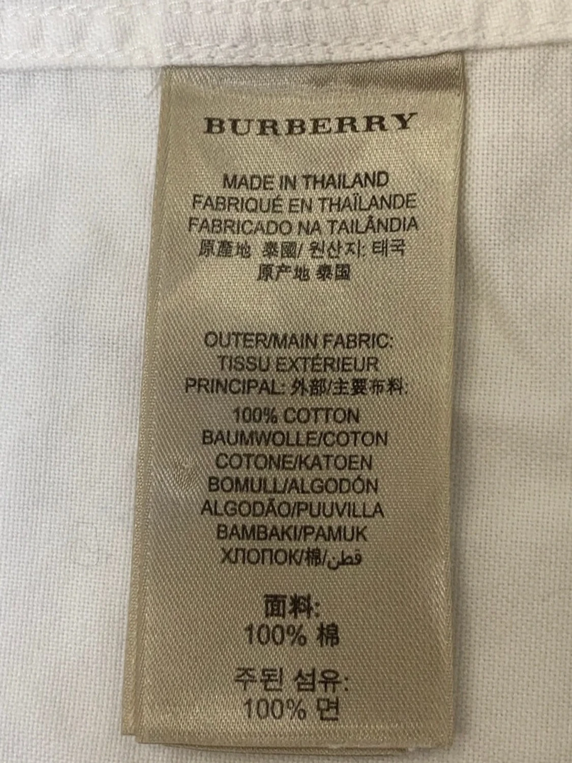 Vit skjorta från Burberry Brit - 2