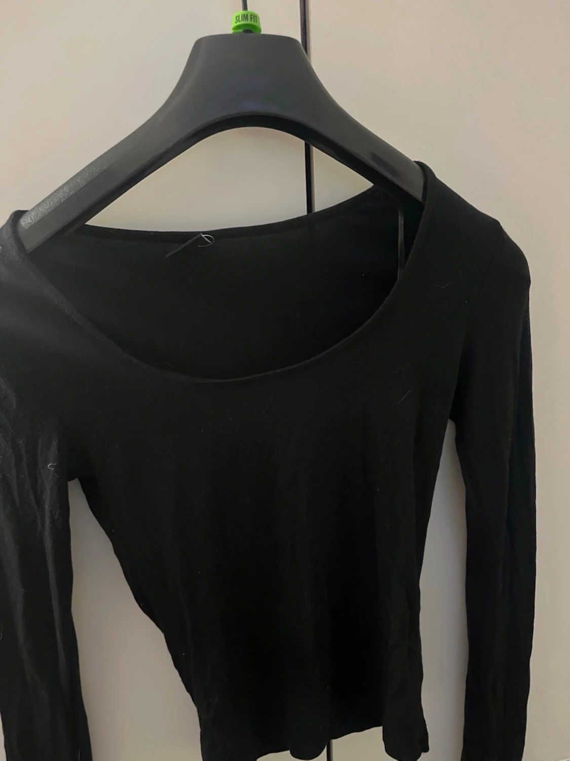 Svart långärmad topp - 1