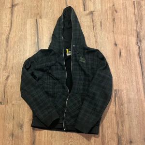 Adio zip up - Skit fet rutig zip up med dragkedja hela vägen 