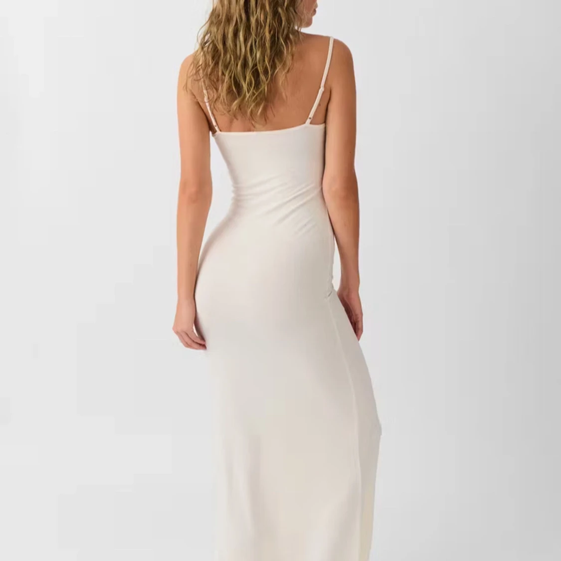 Soft touch maxi klänning  - 1