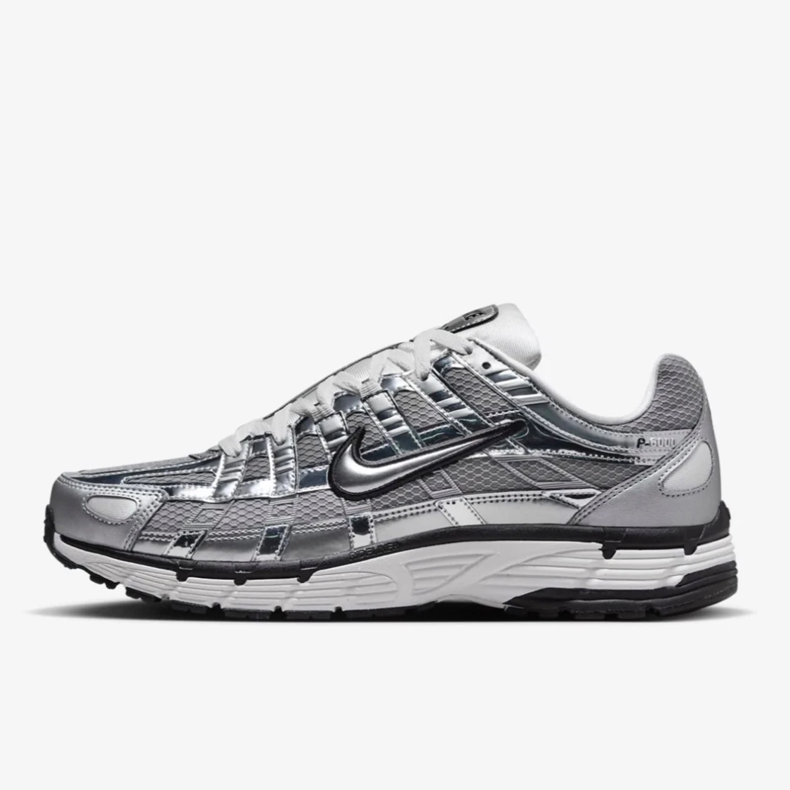 Nike P-6000 silver sneakers - 1