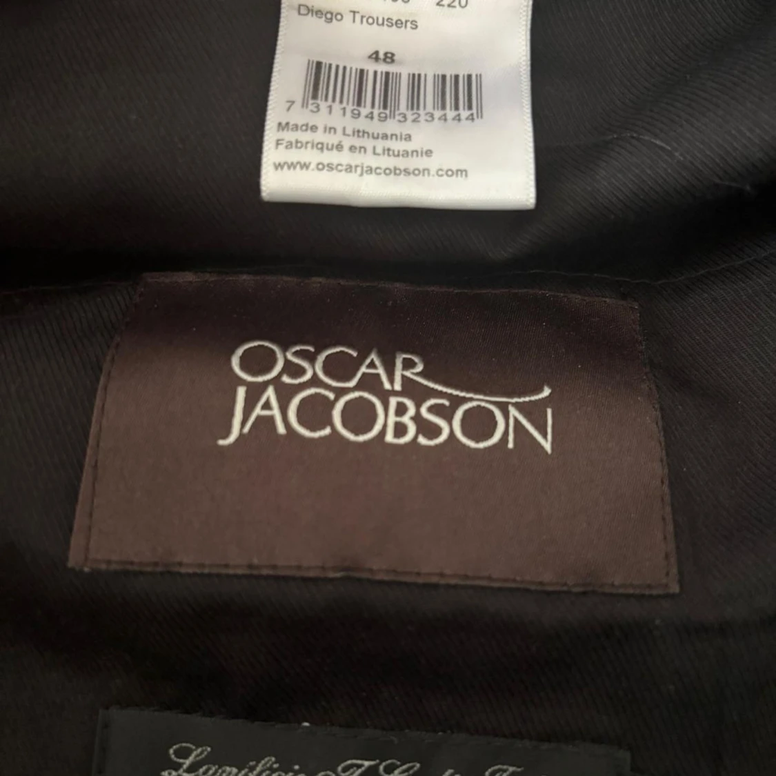 Mörkblå kostym Oscar Jacobson 48 - 2