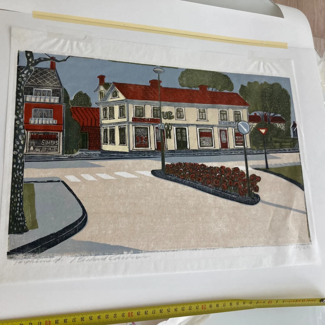 Richard Carlsson Original Färgträsnitt 126/276 – Signerat & Limiterat - 2