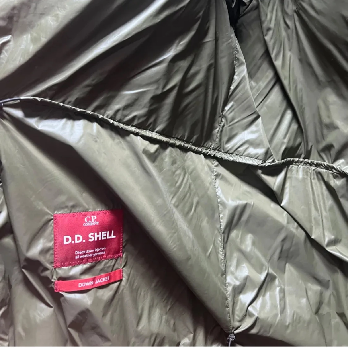 Olivgrön dunjacka från C.P. Company - 3