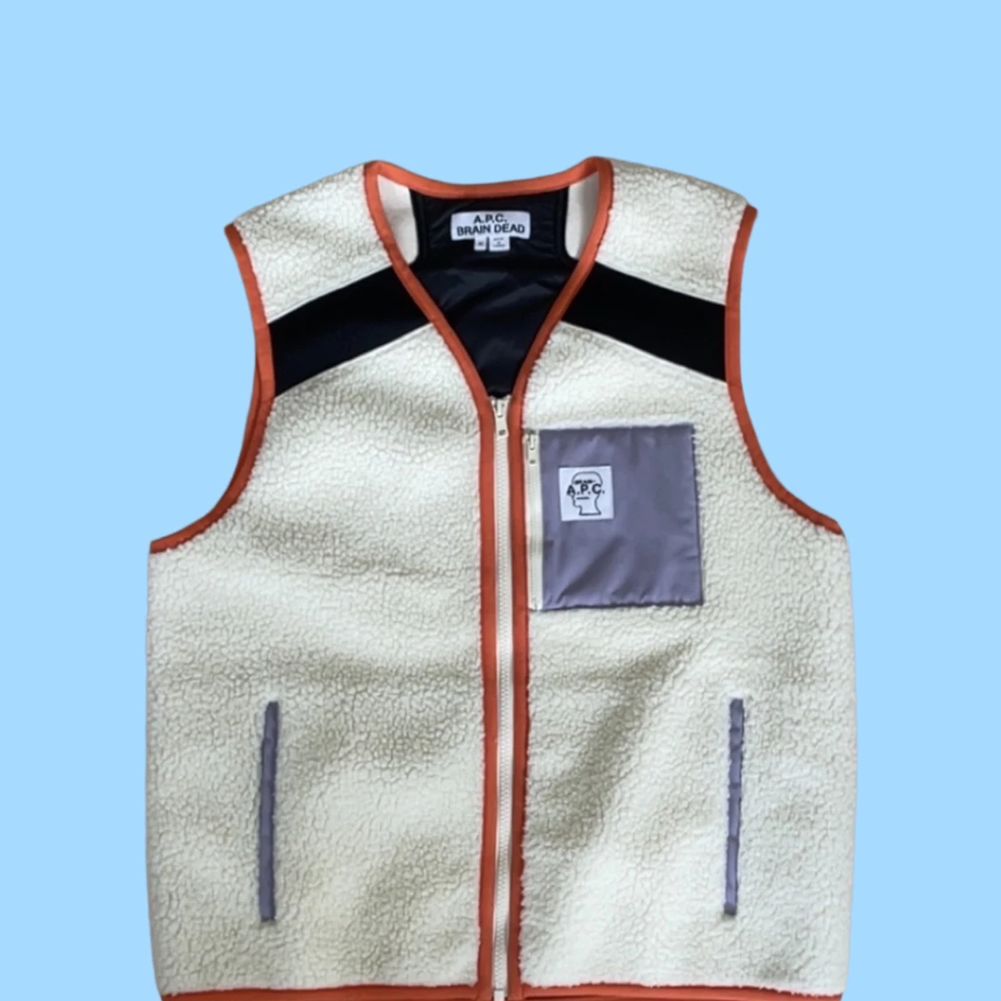 A.P.C. Brain Dead fleeceväst