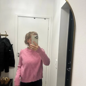 Rosa stickad tröja - Från zara