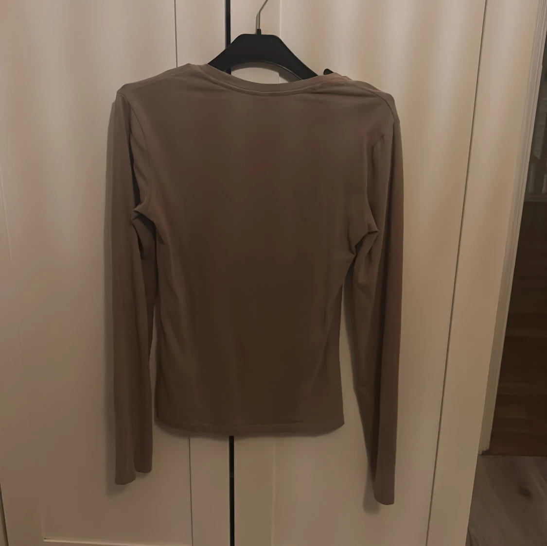 Beige långärmad topp från H&M XS - 1