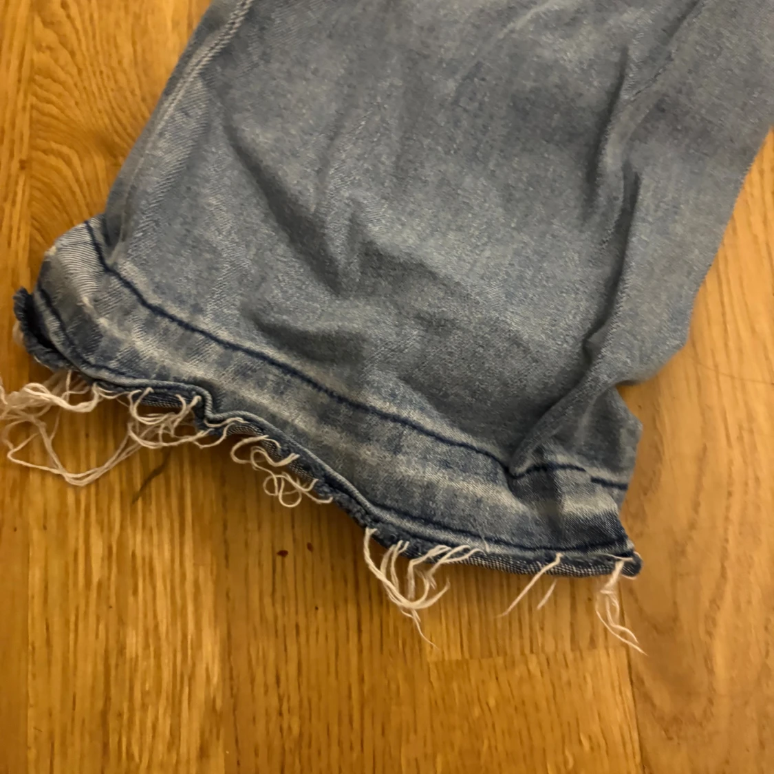 Ljusblå lågmidjade Jeans - 4