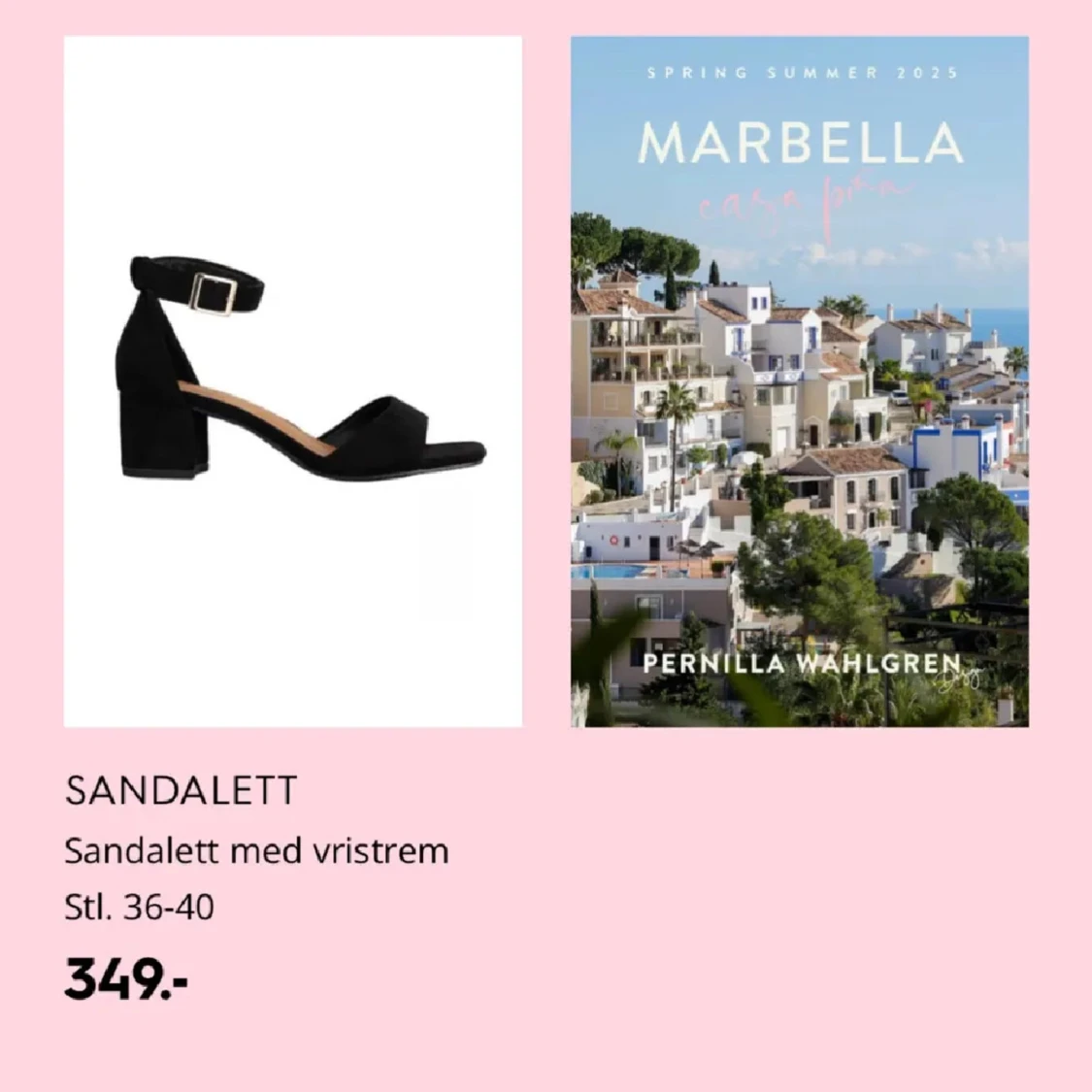 Svarta sandaletter Pernilla Wahlgren - 3