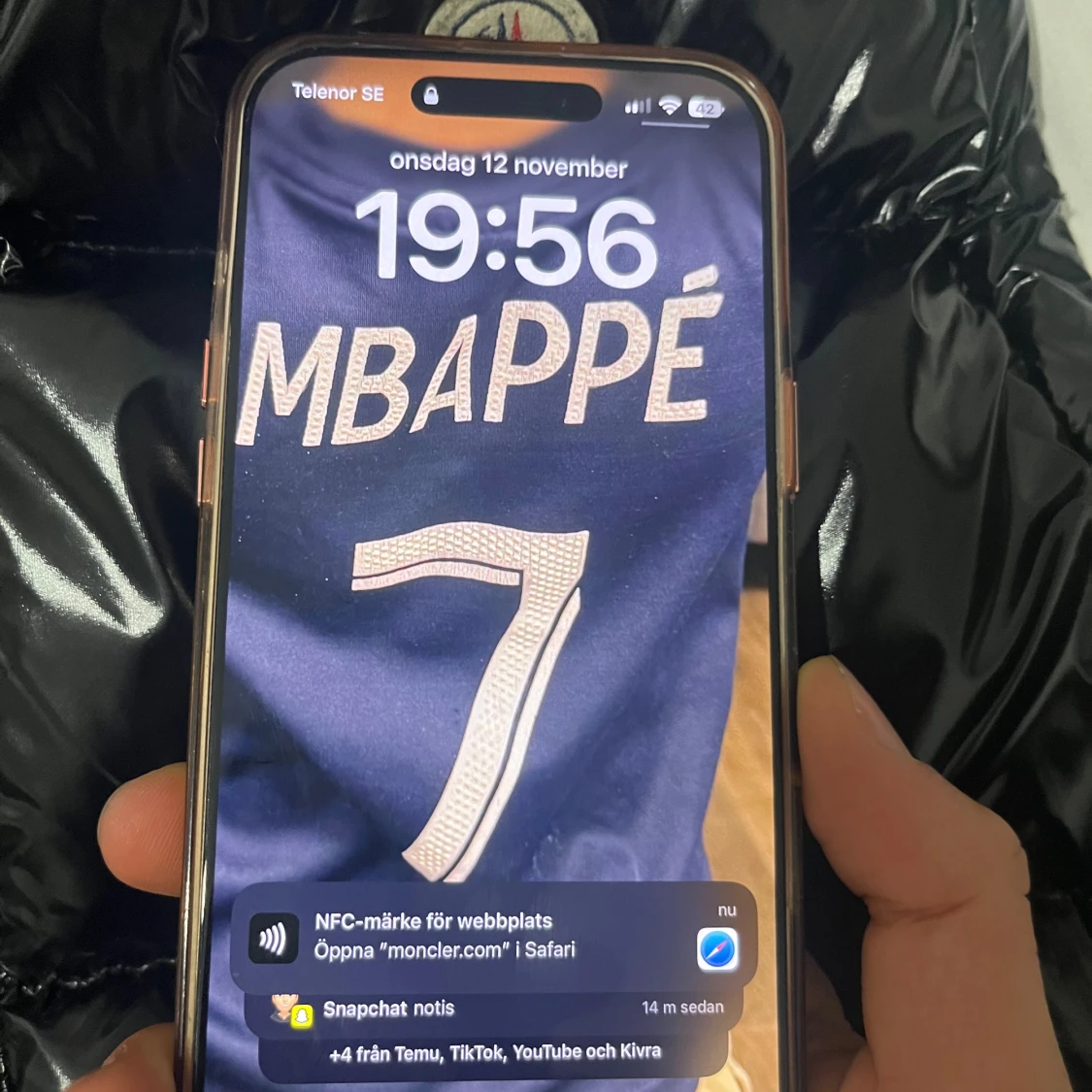 Svart dunväst från Moncler - 2