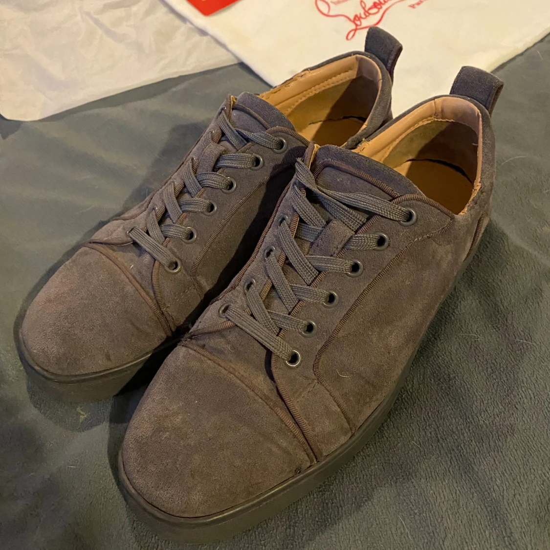 Gråa Louboutin skor - 3