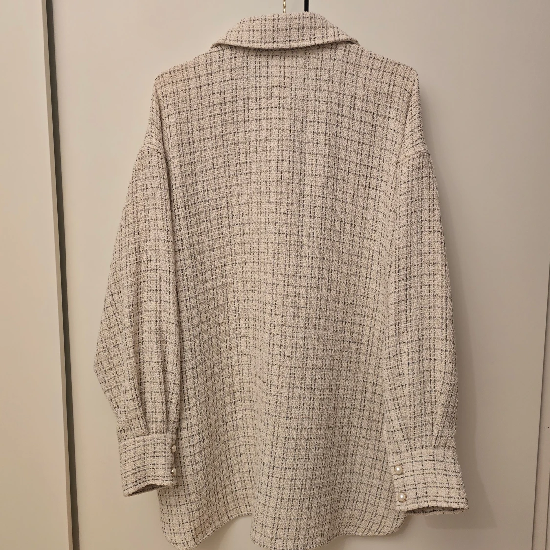 H&M tweed överskjorta - 1