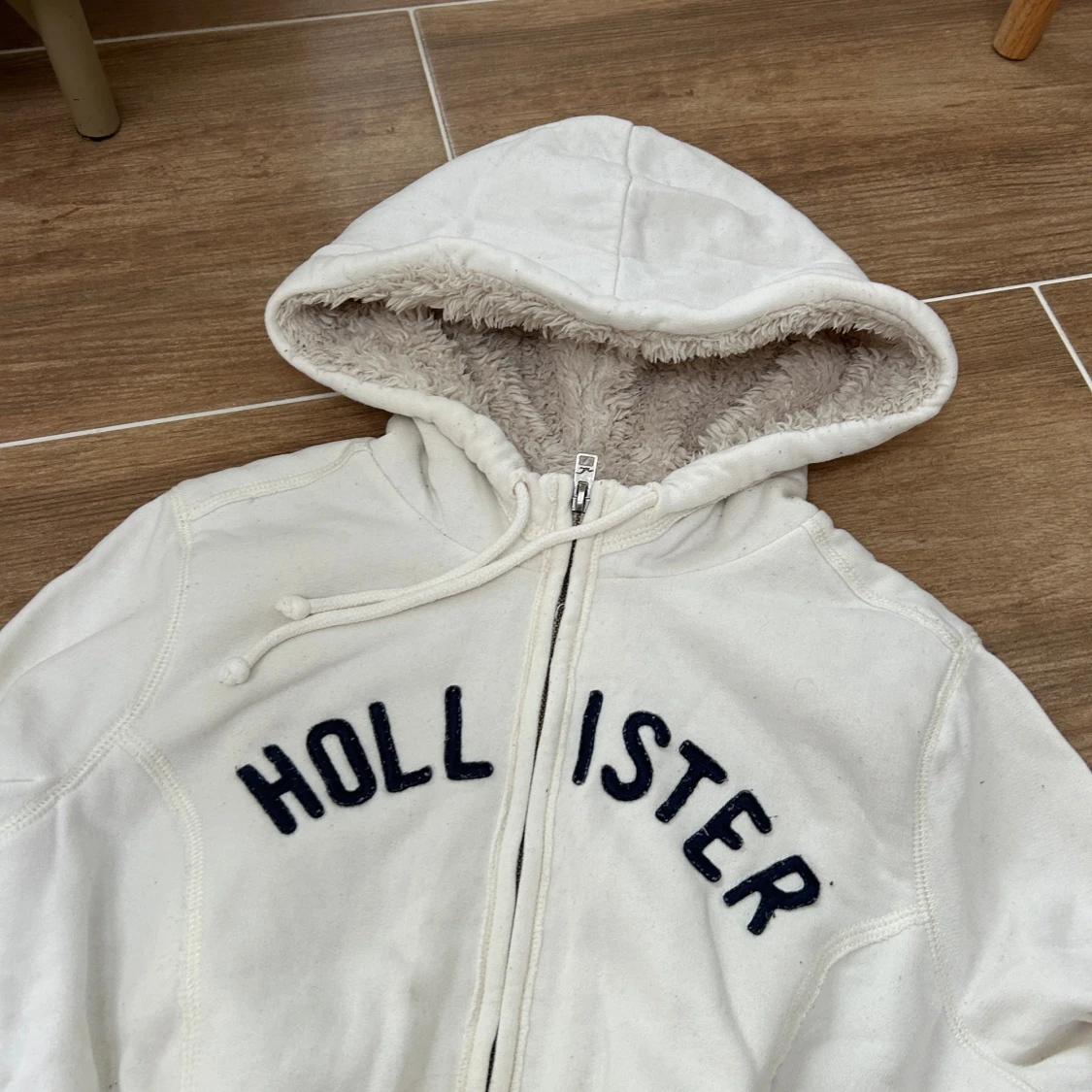 Hollister zip med foder - 2