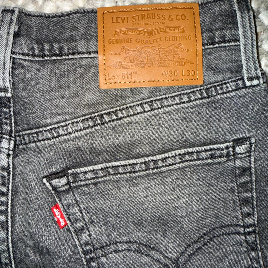 Levi's 511 grå jeans - 2