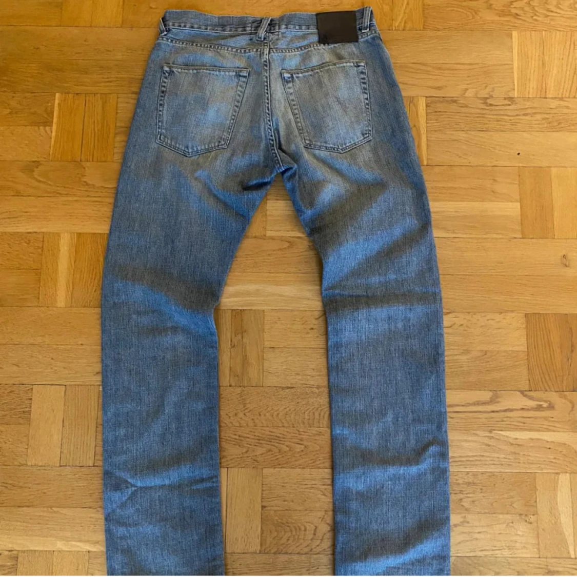 Blå Acne Action Jeans straight fit - 1