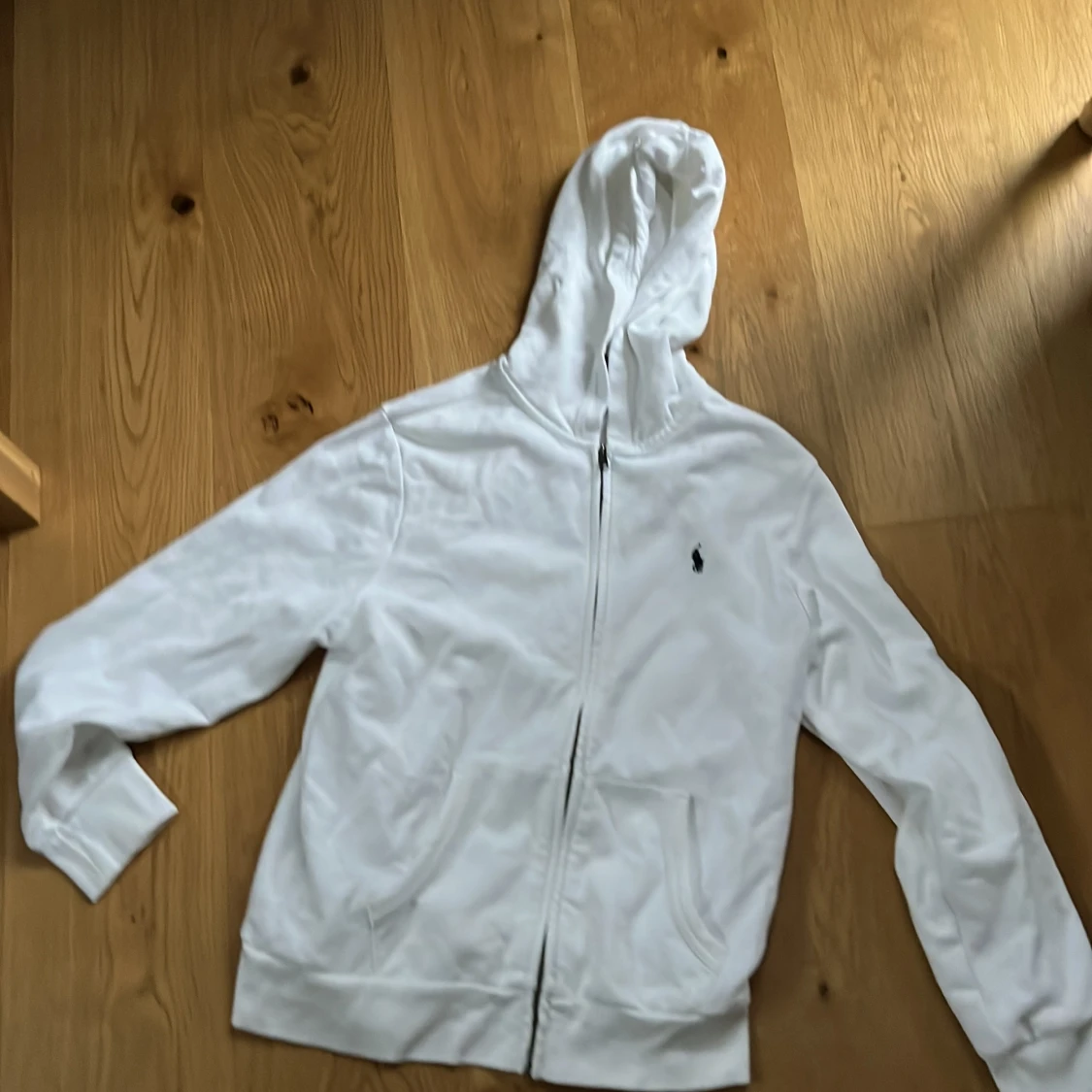 Vit hoodie från Polo Ralph Lauren
