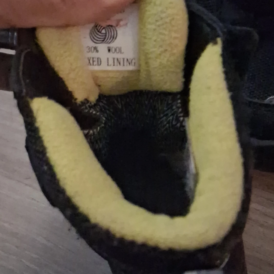 Svarta vinterkängor med ullfoder - 2