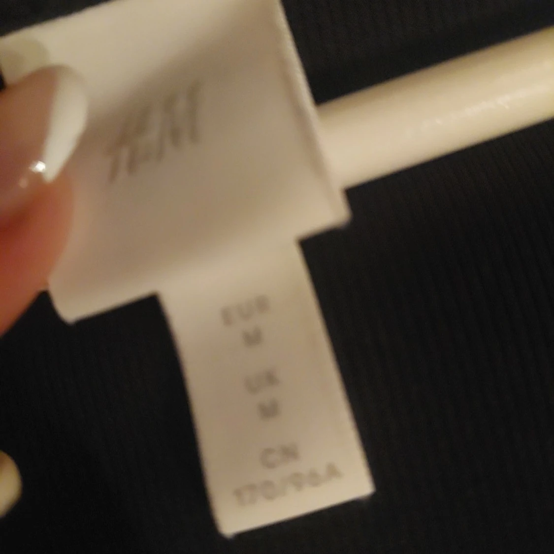 Svart långärmad bodysuit från H&M - 4