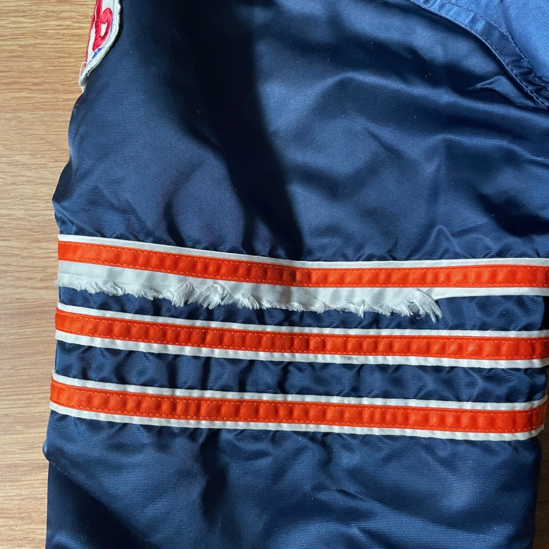 Blå bomberjacka Chicago Bears Starter XXL - 4