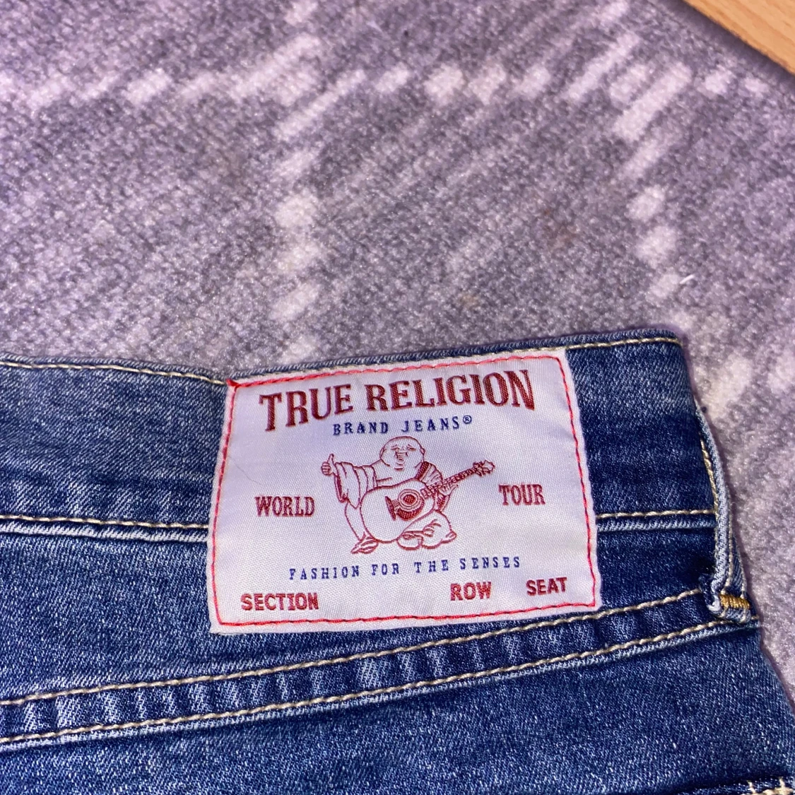 True Religion blå bootcut jeans - 2