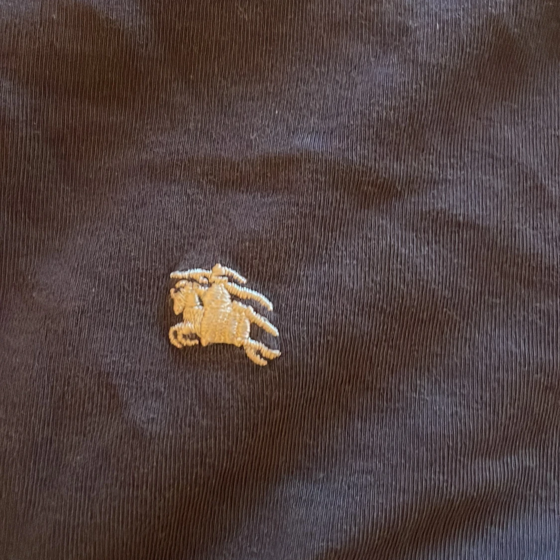 Blå Burberry kortärmad skjorta - 1