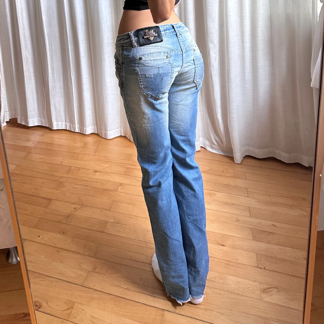 D&G lågmidjade jeans - 1