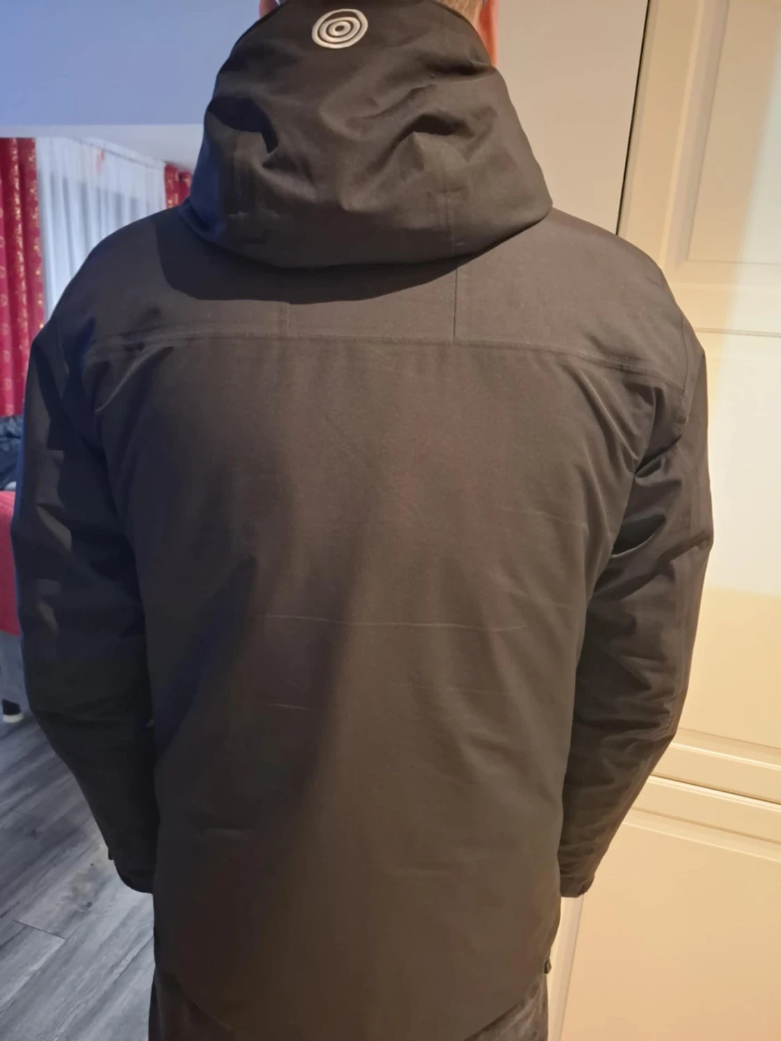 Svart vindjacka Sail Racing S - 4