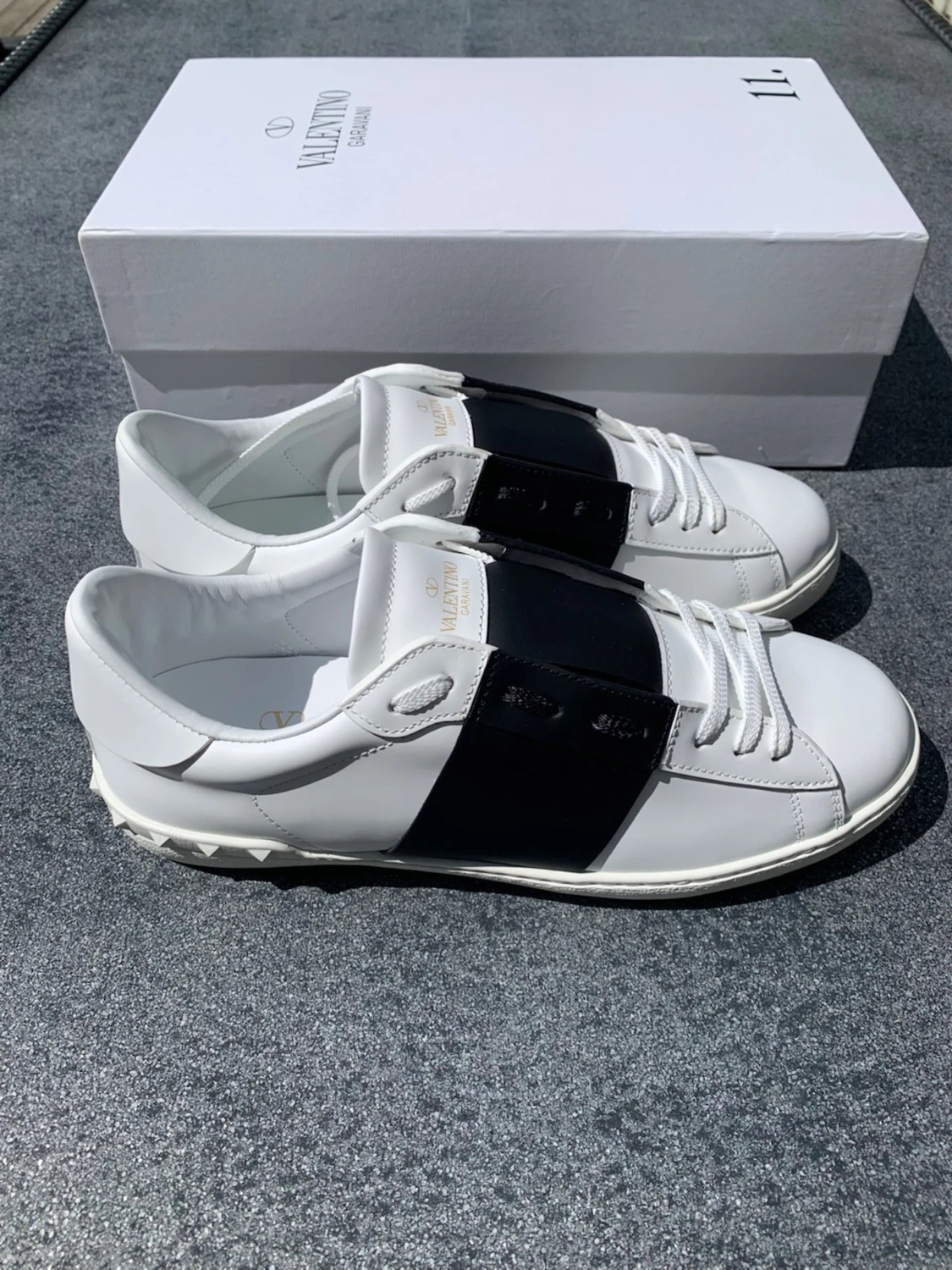 Valentino open svart - 1