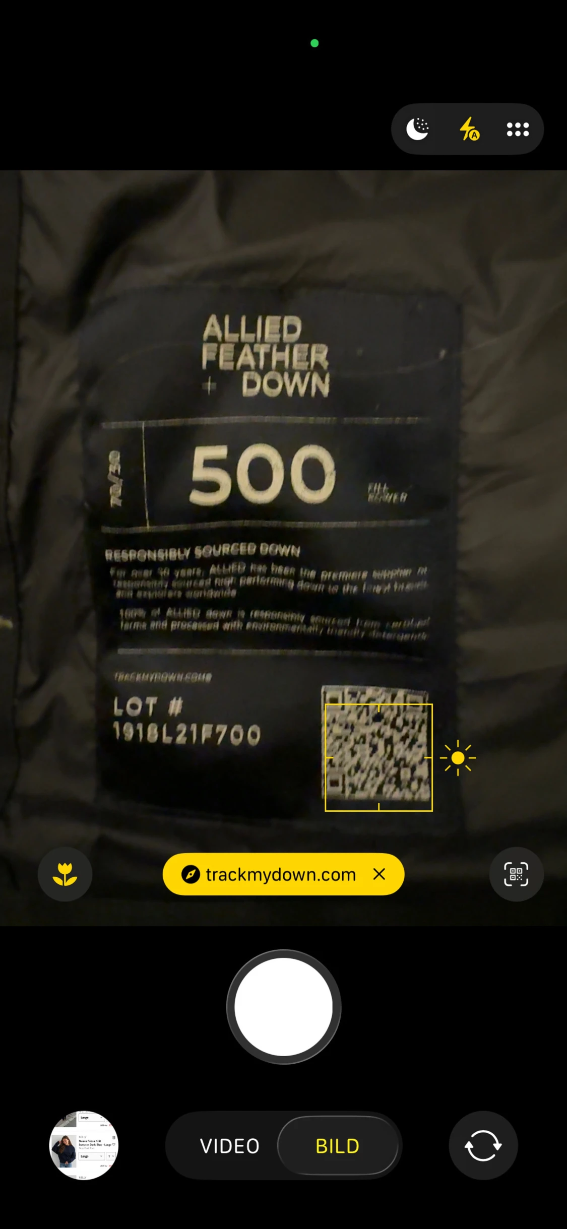 Svart dunjacka från Sail Racing - 4