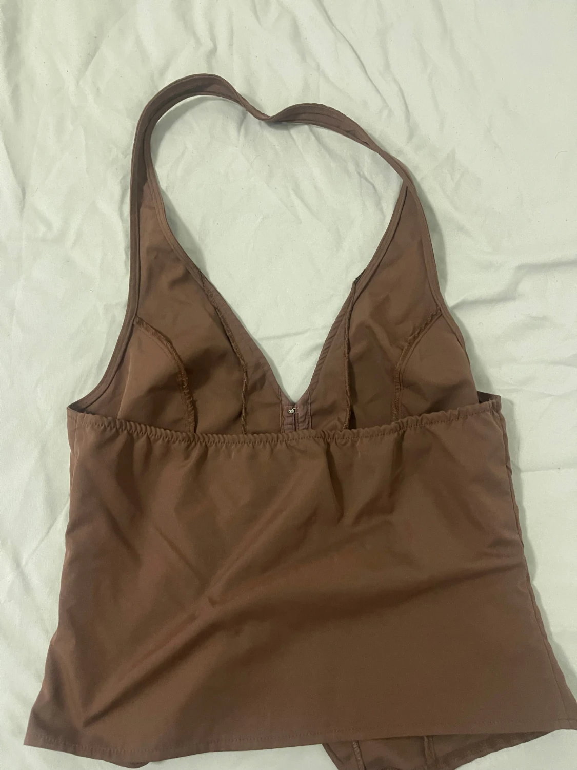 Brun korsett-topp från SHEIN - 2