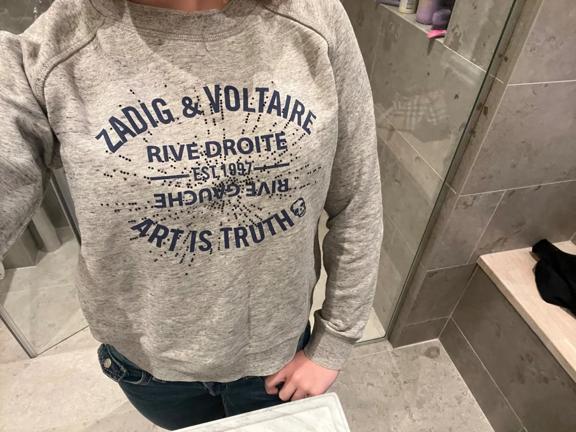 Grå sweatshirt Zadig & Voltaire - 1