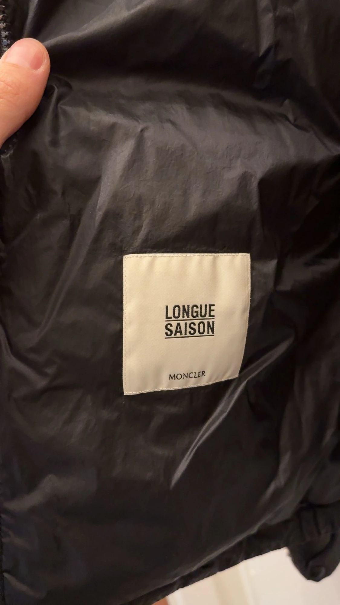 Svart Moncler dunjacka herr - 6