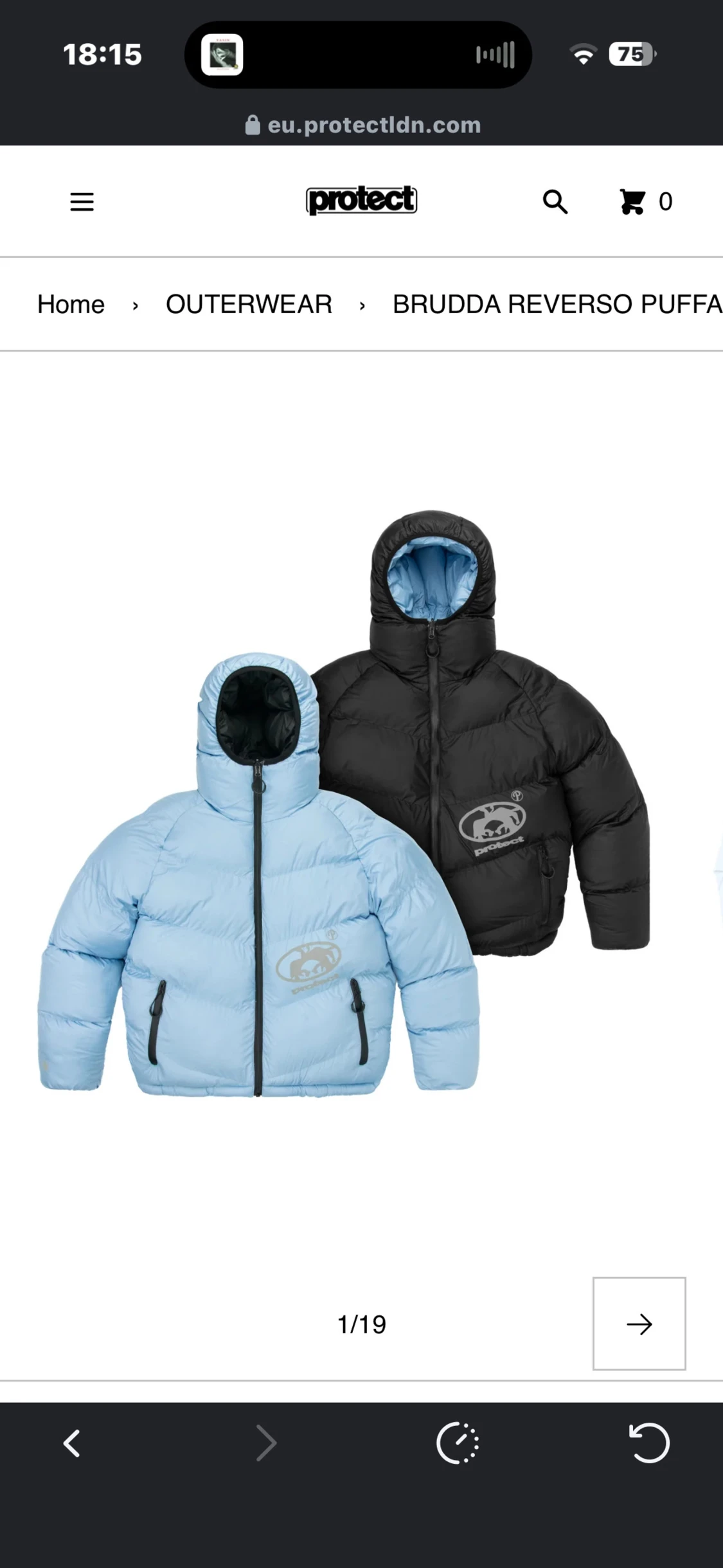 Protect Brudda Reverso pufferjacka - 1