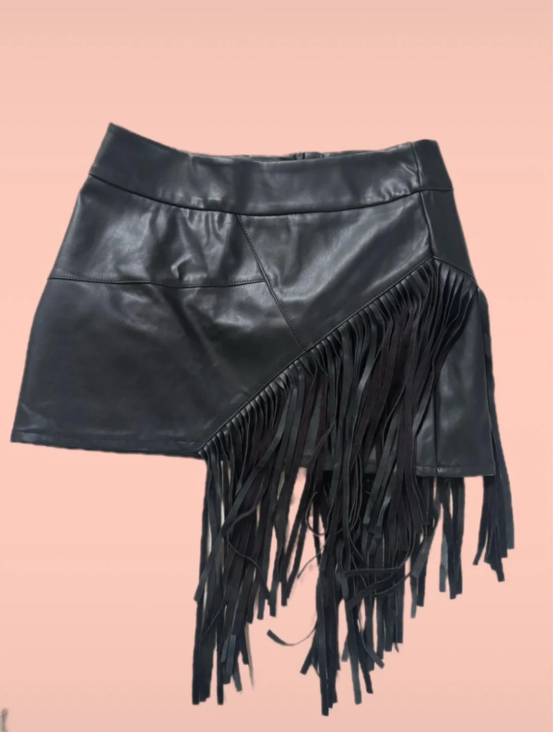 Vintage skinnkjol med fransar från J’AIME