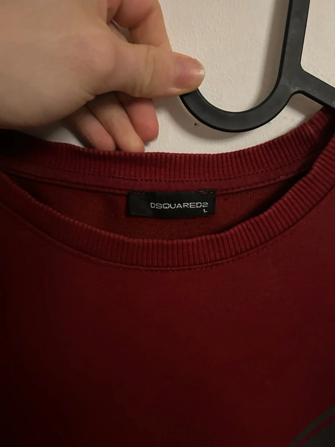 Vinröd sweatshirt från Dsquared2 - 2