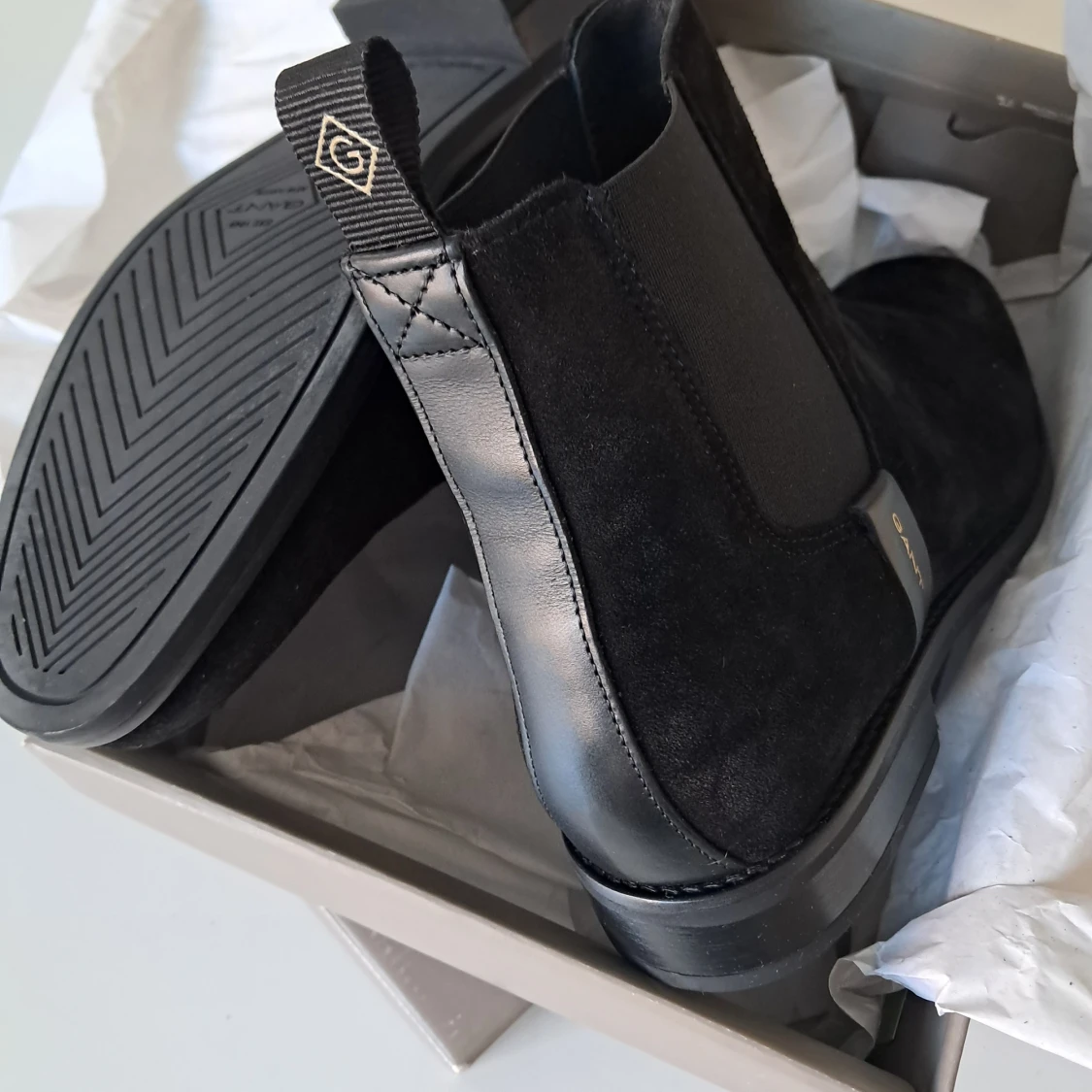 Svarta chelsea boots från Gant (FAYY) - 3