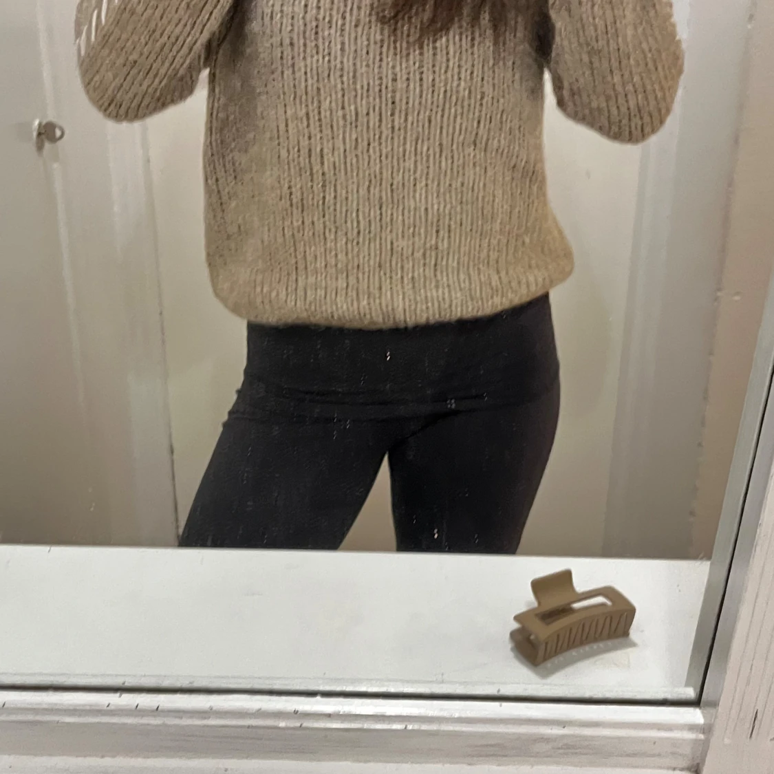 Mörkgråa yogapants  