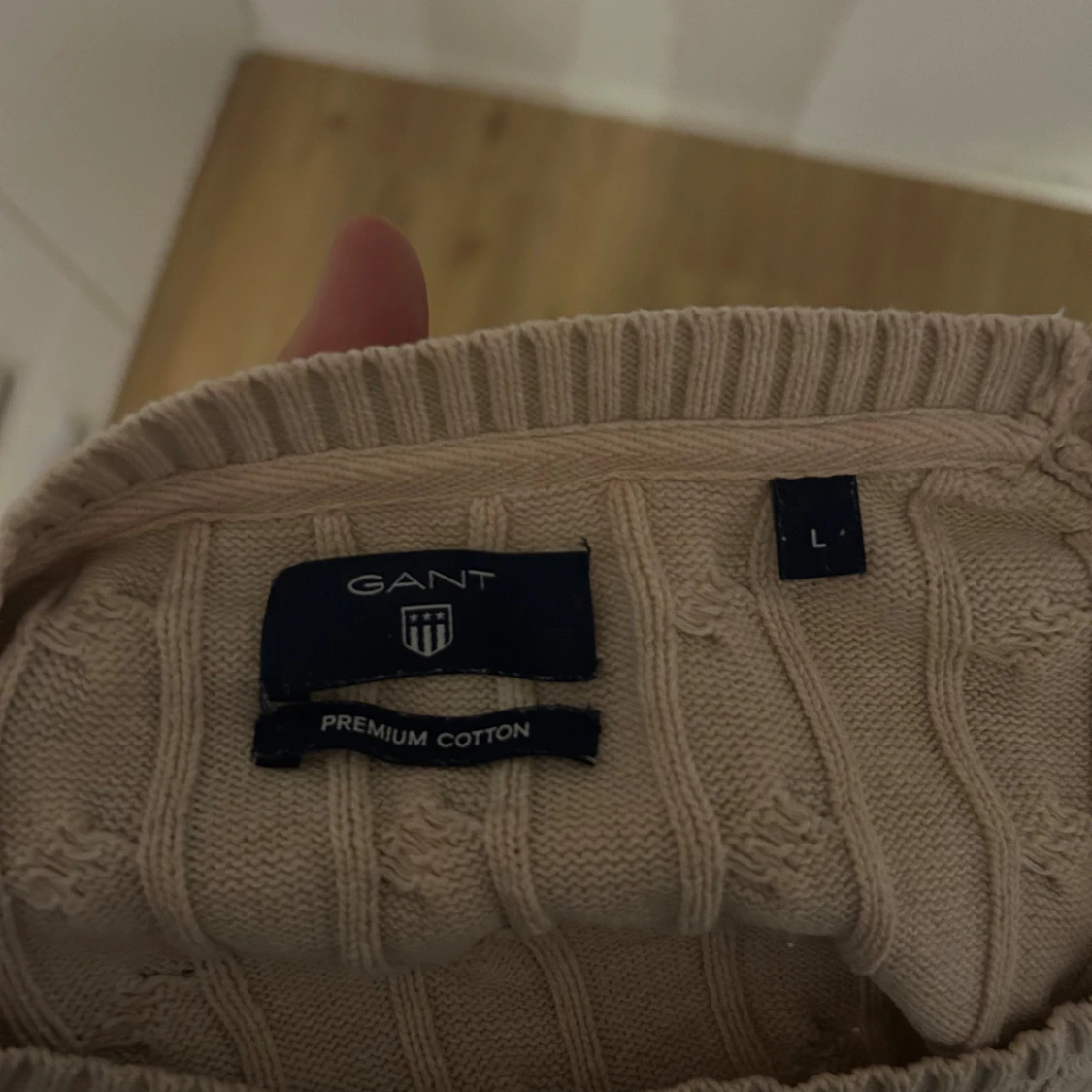 Kabelstickad GANT tröja - 2