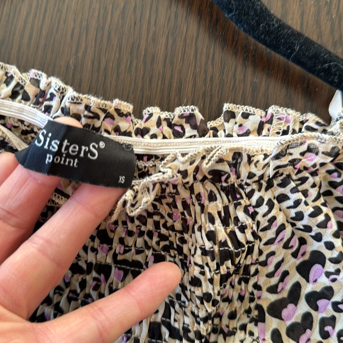 Leopardmönstrad blus Sisters Point XS - 2