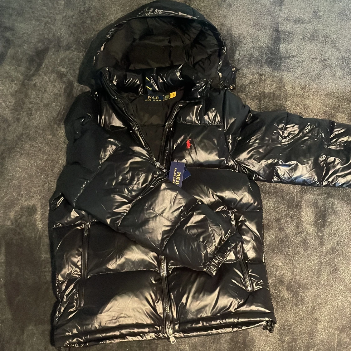 Svart pufferjacka från Polo Ralph Lauren - 1